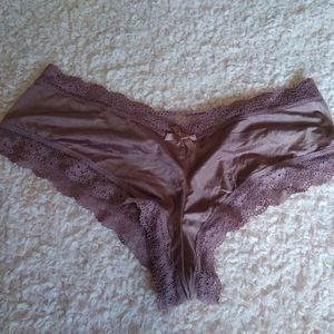 Victoria's Secret Mauve Silk Panties Medium